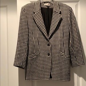 Houndstooth Blazer